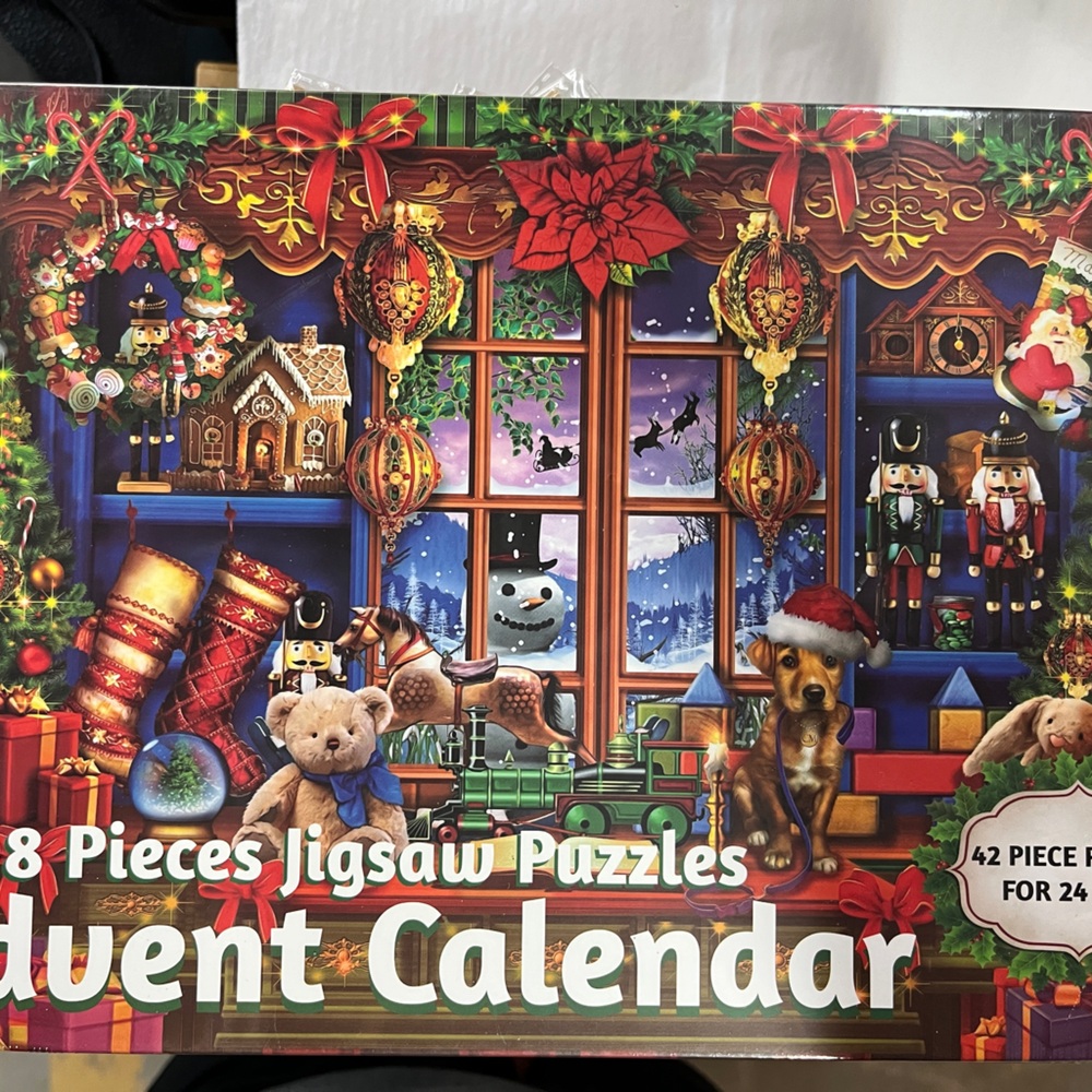 Christmas Advent Calendar Jigsaw Puzzle